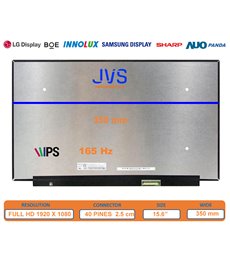 NV156FHM-NY8 V8.0 – Écran PC portable 15.6" 165Hz FullHD mat | Garantie 3 ans